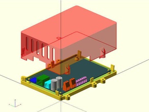 remix mks sbase gabinete de fazer paramétrico Impressora 3d acessórios 3d print model - Mito3D