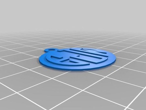 meine Initialen Schmuck kundengebundene 3d print model - Mito3D