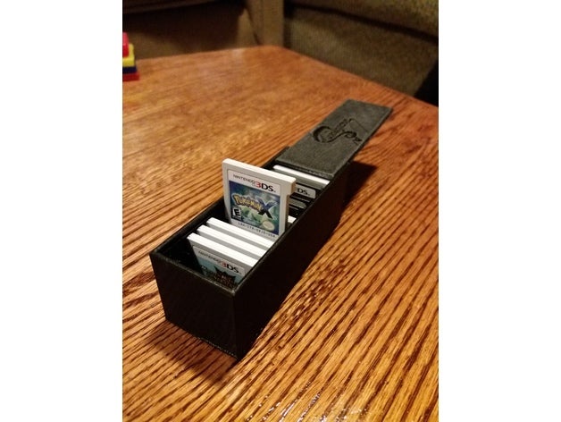 nintendo 3ds ds cartridge case video games cart 3D print model - Mito3D