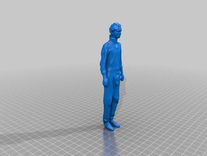 b&k 007 homme Skulpturen 3d print model - Mito3D