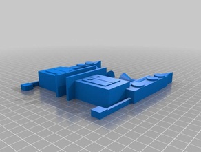 realmente imprimible tren de juguete La impresión en 3d 3d print model - Mito3D