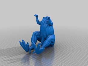 tyrannosaurus rex figür destek onarıldı hayvanlar trexremix 3d print model - Mito3D