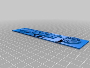 nametag3 sikke ve rozetleri 3d print model - Mito3D