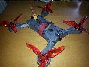 Umgekehrt v2 quadcopter 250mm r c Fahrzeuge 3d print model - Mito3D