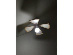 lampshade decor lamp light 3d print model - Mito3D