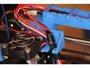 del cable y de la cadena extrusora anet, a8 - lado derecho La impresión en 3d 3d print model - Mito3D