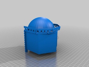 cúpula de modern warfare 3 A impressão 3d 3d print model - Mito3D