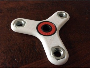 fidget spinner noix de droite jouets & jeux 3d print model - Mito3D