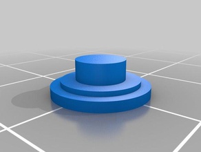 il mio personalizzato parametrico fidget spinner pulsante giocattolo & accessori di gioco su misura 3d print model - Mito3D