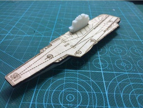 3d & laser cut cv-16 chinese aircraft carrier liaoning printing 3d print model - Mito3D