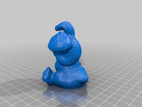 shelby funny bunny scansioni & repliche makerbotdigitizer la scansione 3d print model - Mito3D