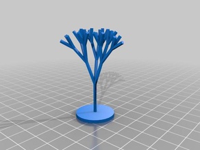 il mio personalizzato ricorsiva albero di dimostrazione per la matematica su misura 3d print model - Mito3D