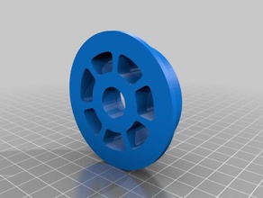 bushing filament spool m8 rod bearing 608 3d printer accessories holder 3d print model - Mito3D