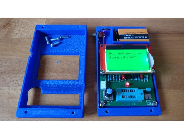 ebay ezm328 esr-meter Fall - Elektronik 3D print model - Mito3D