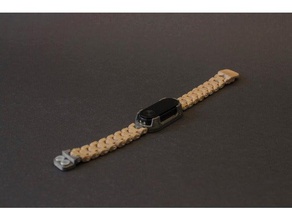 v2 - xiaomi mi band 2 sostituzione di un polsino, catena l'elettronica braccialetto morsetto fitness tracker orologio magnetico miband miband2 guarda da polso 3d print model - Mito3D