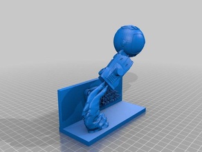 cohete de la liga escena modelos 3d print model - Mito3D