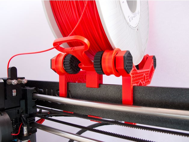 prusa i3 filamento guia do clipe Impressora 3d acessórios 3D print model - Mito3D