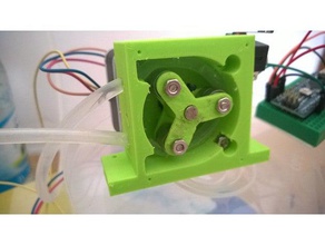 easy pump arduino stepper outdoor & garden arduni peristaltic water 3d print model - Mito3D