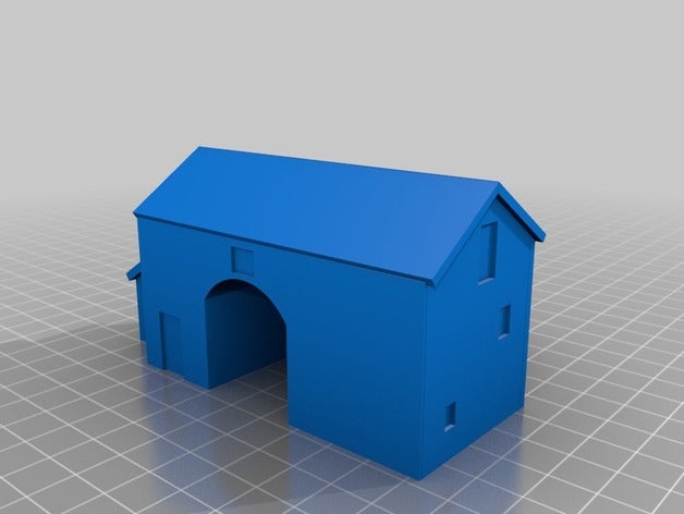 große Scheune Spur n Modelle 3D print model - Mito3D