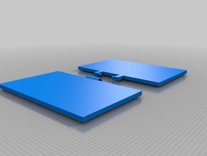 customisable card household 3d print model - Mito3D