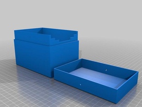 scatola di carta ottenuto ghigliottina giochi su misura 3d print model - Mito3D