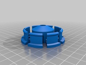 supporto bobina filamento con cuscinetto 608zz 3d Drucker Zubehör kundengebundene 3d print model - Mito3D