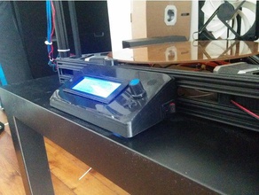 kossel electrónica de vivienda y caso la pantalla Impresora 3d accesorios xl openbeam 3d print model - Mito3D