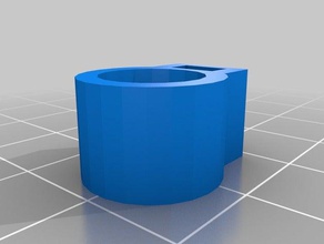 10mm rod clamp m3 physics & astronomy customized 3d print model - Mito3D