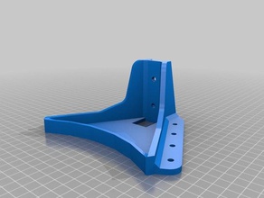 kossel xl protection brace 3d printer parts delta 3d print model - Mito3D