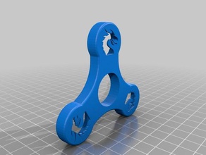 fidget spinner drago giocattoli meccanici i draghi fidget-giocattolo agitarsi fidgetspinner mano giocattolo 3d print model - Mito3D