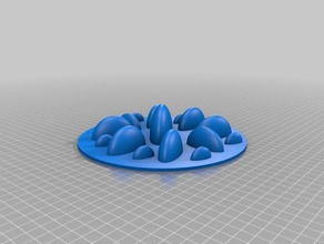 slow feeder legen Haustiere 3d print model - Mito3D