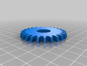 my customized spoked wheel 3d print model - Mito3D