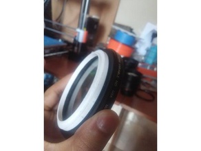 77 a 82 de la lente paso el anillo cámara 3d print model - Mito3D