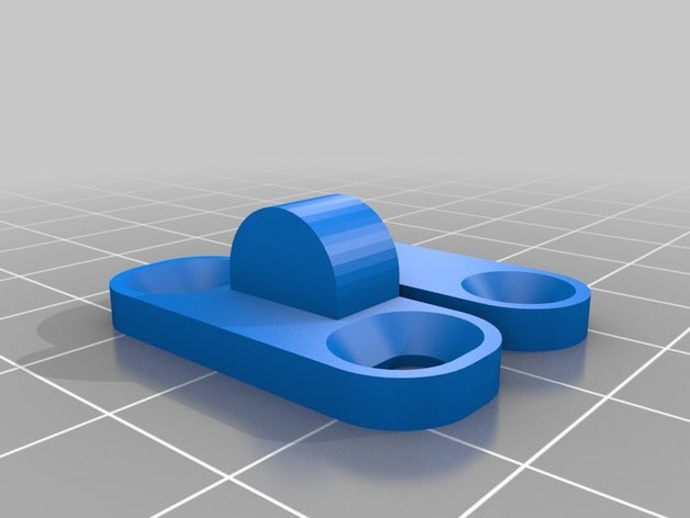ayarlanabilir manyetik kapı yakalamak yedek parça mandalı mıknatıs 3D print model - Mito3D