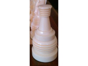 chess rook 3d printing piece 3d print model - Mito3D