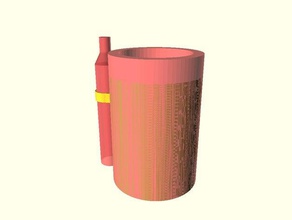 keg di co2 titolare v4 food & drink birra le emissioni cornelius per l'homebrewing 3d print model - Mito3D