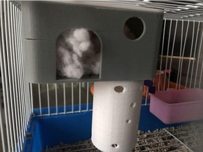 hamster house 3d printing 3d print model - Mito3D