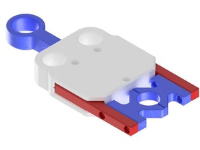 angle gripper engineering robot robotic 3d print model - Mito3D