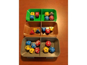 game master's dice tray box gaming 3d print model - Mito3D