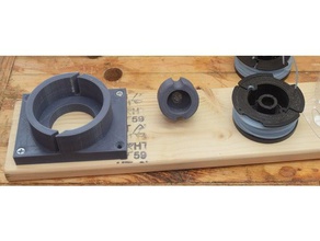 string trimmer re-spooler af-100 outdoor & garden black decker yard tool 3d print model - Mito3D