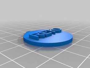 reto pendiente llaveros personalizado 3d print model - Mito3D