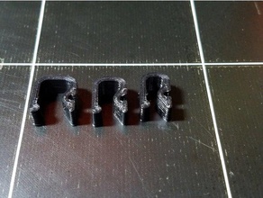 filament clips - different sizes 3d printer accessories clip spool 3d print model - Mito3D