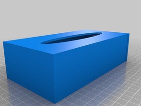boîte de mouchoirs en papier L'impression 3d 3d print model - Mito3D