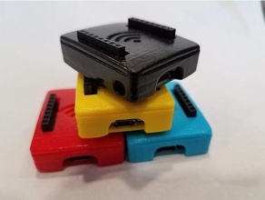 d1 mini keychain case electronics esp8266 wemos 3d print model - Mito3D
