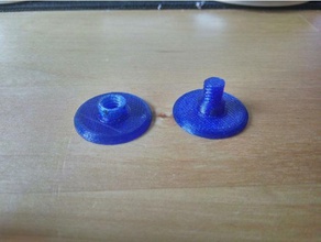 rosca fidget giratório caps torcer juntos mecânico de brinquedos 608 rolamento fidget-brinquedo fidgetspinner mão brinquedo 3d print model - Mito3D