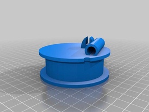 headset wire roll up 3d printing aux travel 3d print model - Mito3D