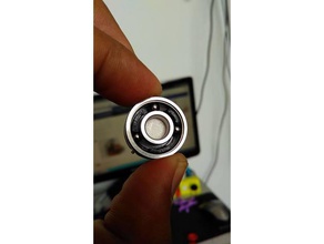 3 ball 608 bearing holder spinner diy 3d print model - Mito3D