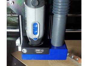 43mm cnc de la poussière chaussure les machines-outils machine plus 3d print model - Mito3D