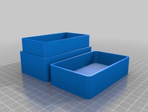cotton containers customized 3d print model - Mito3D