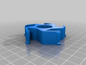 il mio personalizzato spool hub adattatore 57-20 Stampante 3d parti su misura 3d print model - Mito3D